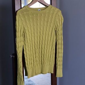 Lime green sweater